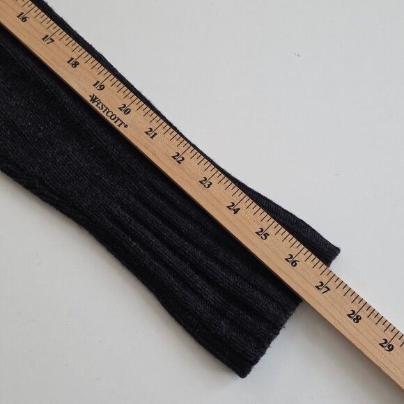 Talula Cardigan Womens M Gray Shawl Collar LS Button Wool Cashmere Angora Blend - Picture 9 of 16